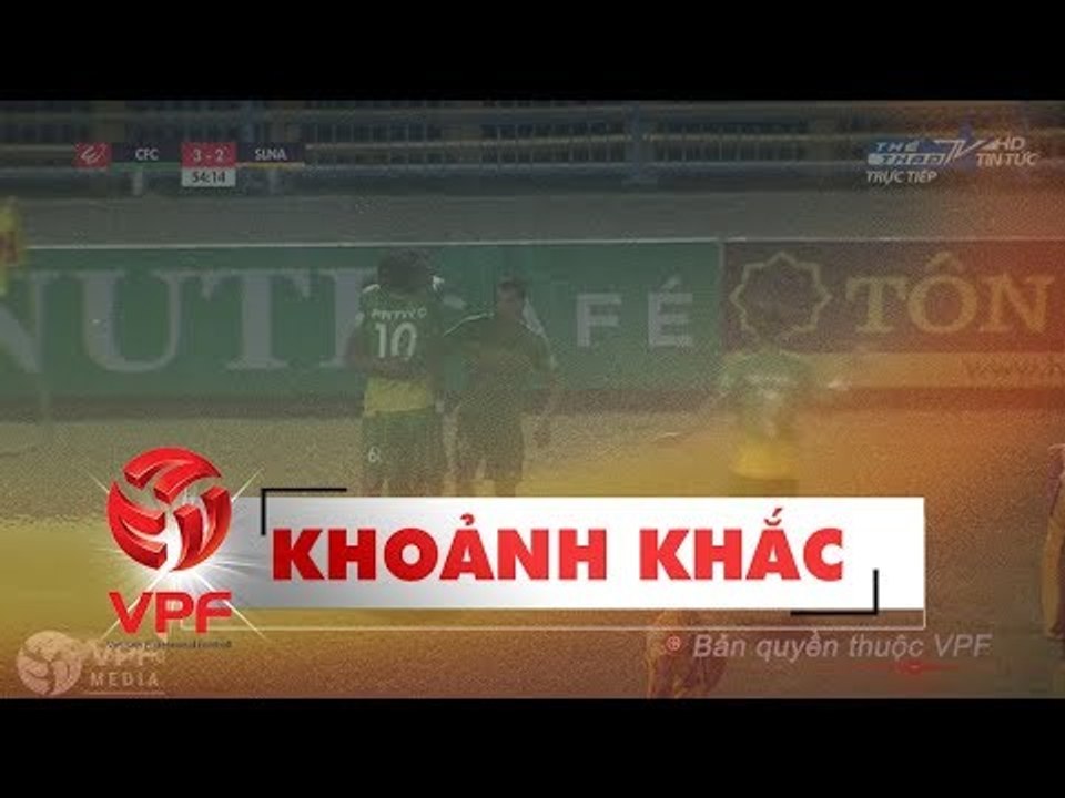 Dứt điểm đầy kỹ thuật, Wander Luiz tạo nên siêu phẩm trên SVĐ Cần Thơ | VPF Media