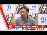 HLV Dương Minh Ninh thừa nhận khuyết điểm của HAGL sau thất bại trước Sài Gòn FC | VPF Media