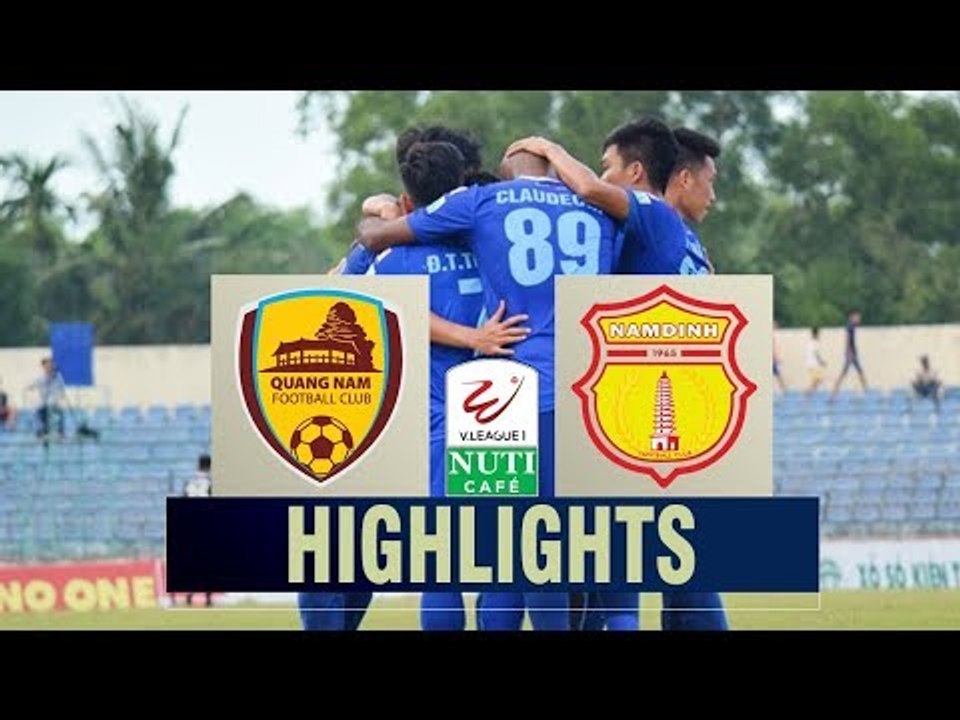 Hà Minh Tuấn tỏa sáng, Quảng Nam "hủy diệt" Nam Định trên sân nhà | VPF Media