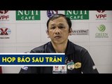 HLV Dương Minh Ninh thừa nhận Than Quảng Ninh thắng xứng đáng | VPF Media