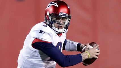 Manziel enters the game and his first play is a rush for first down