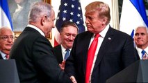 Trump formally recognises Israeli sovereignty over Golan Heights