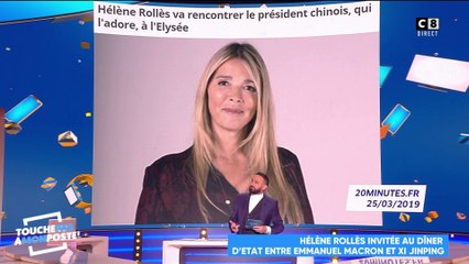 Hélène Rollès invitée au dîner entre Macron et Xi Jinping : TPMP réagit !