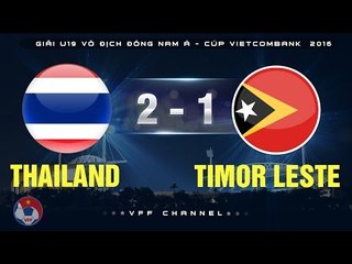 THAILAND 2-1 TIMOR LESTE | HIGHLIGHTS