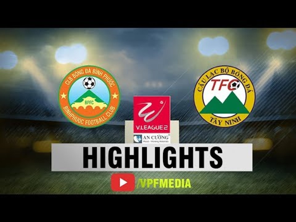 Bất phân thắng bại, Bình Phước và XMFC Tây Ninh cầm chân nhau ở nhóm cuối bảng xếp hạng | VPF Media