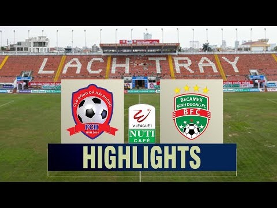 Đình Bảo lập siêu phẩm, Hải Phòng vẫn phải chấp nhận chia điểm với Becamex Bình Dương | VPF Media