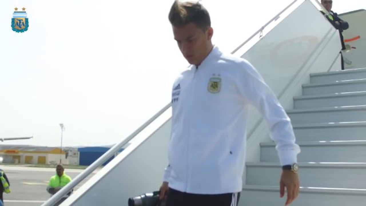 Messi-less Argentina touch down in Morroco