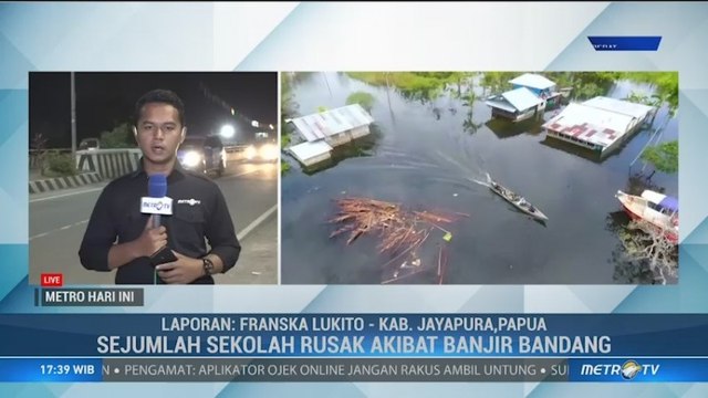 Kegiatan Belajar Mengajar di Sentani Belum Normal