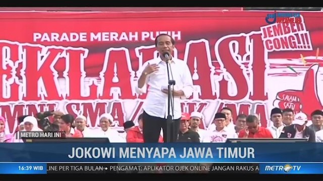 Jokowi: Jangan Berikan Indonesia ke yang Masih Coba-coba