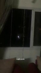 اللحظات الأولى لقصف طائرة إسرائيلية لمكتب إسماعيل هنية