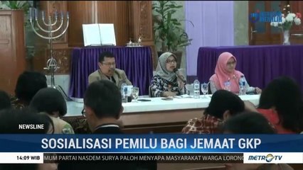 KPUD Bekasi Gelar Sosialisasi Pemilu Bagi Jemaat GKP