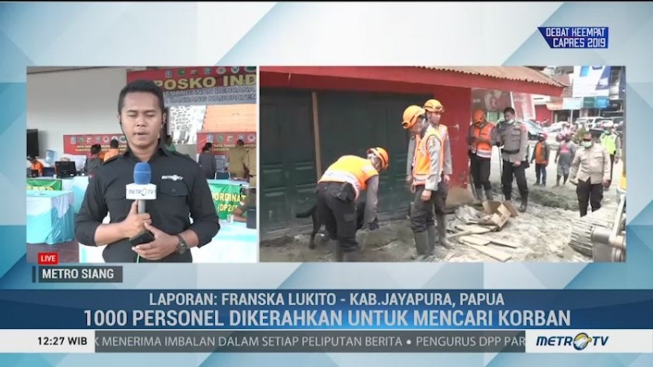 Satu Korban Banjir Bandang Sentani Kembali Ditemukan