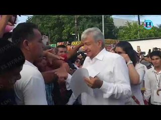 Mitin de agradecimiento del presidente electo, Andrés Manuel López Obrador, en QuintanaRoo