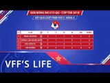 Kết quả lượt trận thứ 2 bảng A giải bóng đá U15 VĐQG - cúp TSB 2018 | VFF Channel