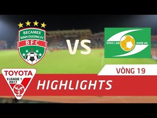 Becamex Bình Dương và Sông Lam Nghệ An bất phân thắng bại