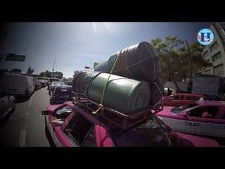 Se preparan para el megacorte de agua; sube precio de botes en La Merced