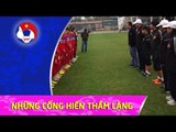 ĐỘI TUYỂN BÓNG ĐÁ NỮ VIỆT NAM HỘI QUÂN CHUẨN BỊ VÒNG LOẠI ASIAN CUP 2018