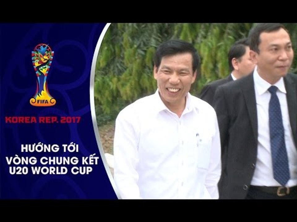BỘ TRƯỞNG BỘ VĂN HÓA THỂ THAO VÀ DU LỊCH ĐẾN THĂM ĐỘNG VIÊN ĐỘI TUYỂN U20 VÀ U22 VIỆT NAM
