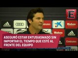 Santiago Solari fue presentado como técnico interino del Real Madrid