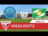 Highlight | Để SLNA cầm hòa trên sân nhà, Sanna Khánh Hòa BVN lỡ cơ hội vươn lên ngôi đầu bảng