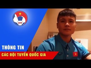 Những hình ảnh đầy cảm xúc và lời cảm ơn của Quang Hải gửi đến người hâm mộ