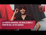 Enrique Iglesias regresará a México para dar una serie de conciertos