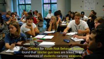 Stricter Gun Laws Linked To Safer High Schools