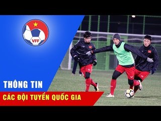 U23 Việt Nam tập luyện dưới cái rét khắc nghiệt 0°C tại Côn Sơn (TQ)