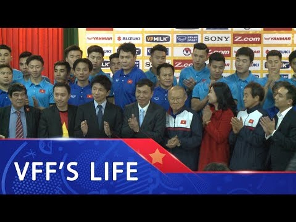 Lãnh đạo VFF gặp gỡ báo chí và trao đổi thông tin kết quả thi đấu tại VCK U23 Châu Á 2018