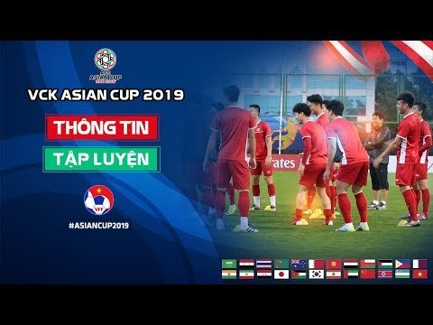 Thầy trò ông Park vui vẻ và nhanh chóng thích nghi ngay buổi tập đầu tiên trên đất UAE | VFF Channel