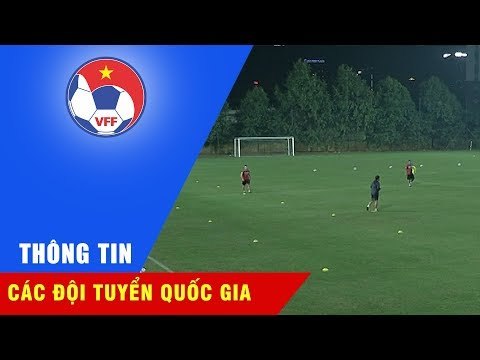 Đội tuyển Việt Nam có buổi tập kín đầu tiên trước trận đấu với Afghanistan