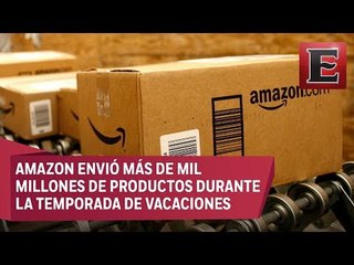 Amazon rompe récord de ventas en las fiestas de 2018