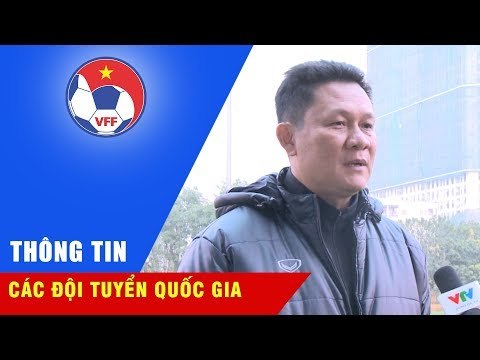 ĐT U22 Việt Nam gửi lời chúc may mắn đến ĐTQG trước trận tứ kết Asian Cup 2019 | VFF Channel