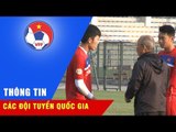 U23 Việt Nam đón chào tân binh của CLB Hà Nội trong buổi tập chiều ngày 18/12