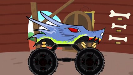 Monster Truck Astuces | Fairytales for children | Enfants les Contes de Trucs