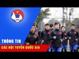 Buổi tập đầu tiên của ĐT U23 Việt Nam - giá rét nhưng đầy hứng khởi