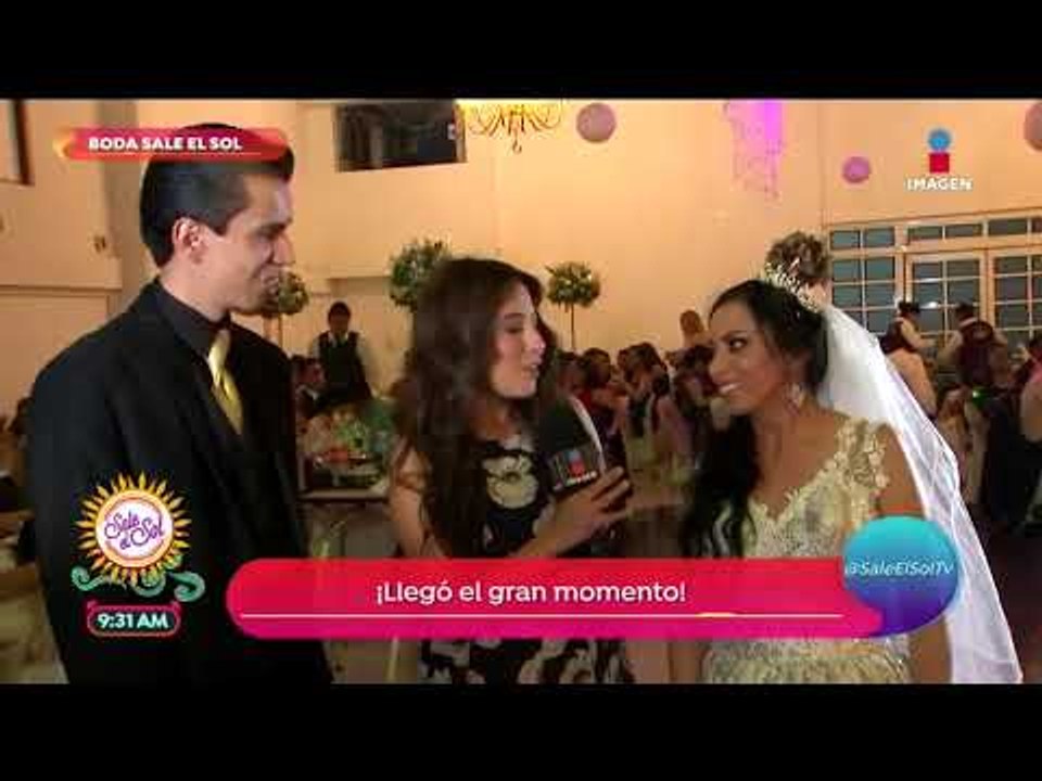 ¡Para el amor siempre Sale el Sol! Así fue la boda de Nallely y Ángel | Sale el Sol
