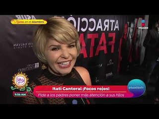 Itatí Cantoral no permite que su hija use redes sociales | Sale el Sol