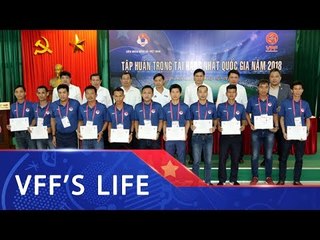 Bế giảng lớp tập huấn trọng tài giải hạng Nhất QG 2018