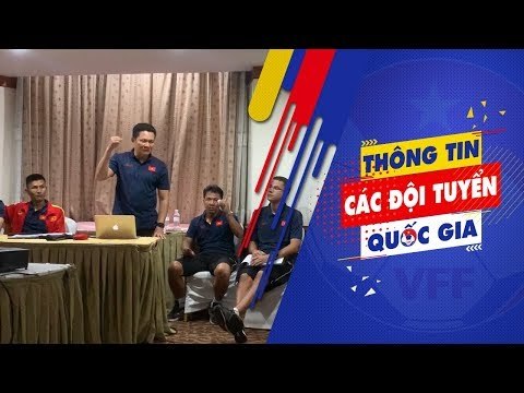 HLV Nguyễn Quốc Tuấn: Các em phải thi đấu vì lá cờ trước ngực | VFF Channel