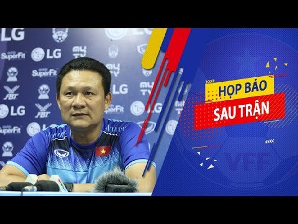 HLV Nguyễn Quốc Tuấn: "Tôi hài lòng với kết quả hòa cùng ngôi đầu bảng" | VFF Channel