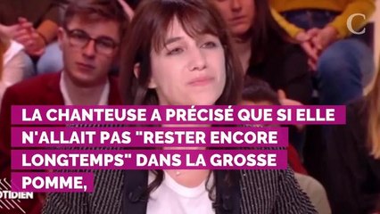 "J'aime le fait que les gens s'en foutent de moi" : Charlotte Gainsbourg se confie sur sa vie à New York