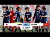 Highlights | ĐT nữ Việt Nam thất bại trận ra quân trước đối thủ mạnh Nhật Bản