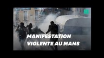 Au Mans, la manifestation de forains a dégénéré en violents affrontements