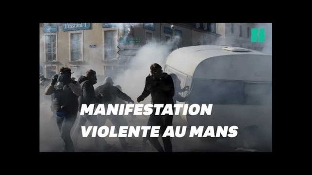 Au Mans, la manifestation de forains a dégénéré en violents affrontements