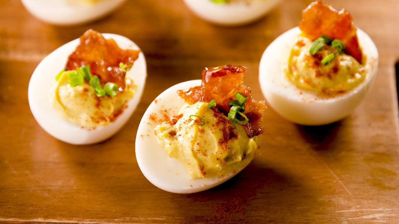 Maple Bacon Is What Your Deviled Eggs Have Been Missing