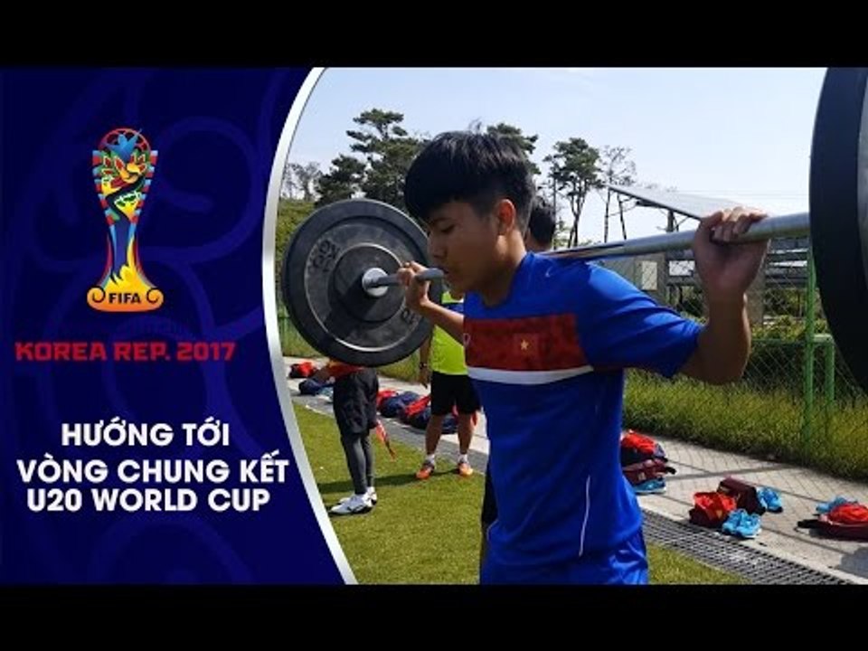 CẦU THỦ U20 VIỆT NAM "BỞ HƠI TAI" VỚI BÀI TẬP TĂNG CƯỜNG SỨC MẠNH VÀ TỐC ĐỘ TẠI HÀN QUỐC