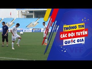 U23 Uzbekistan tập buổi duy nhất tại Mỹ Đình | VFF Channel