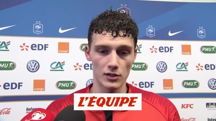 Pavard «Une vraie cohésion de groupe» - Foot - Bleus
