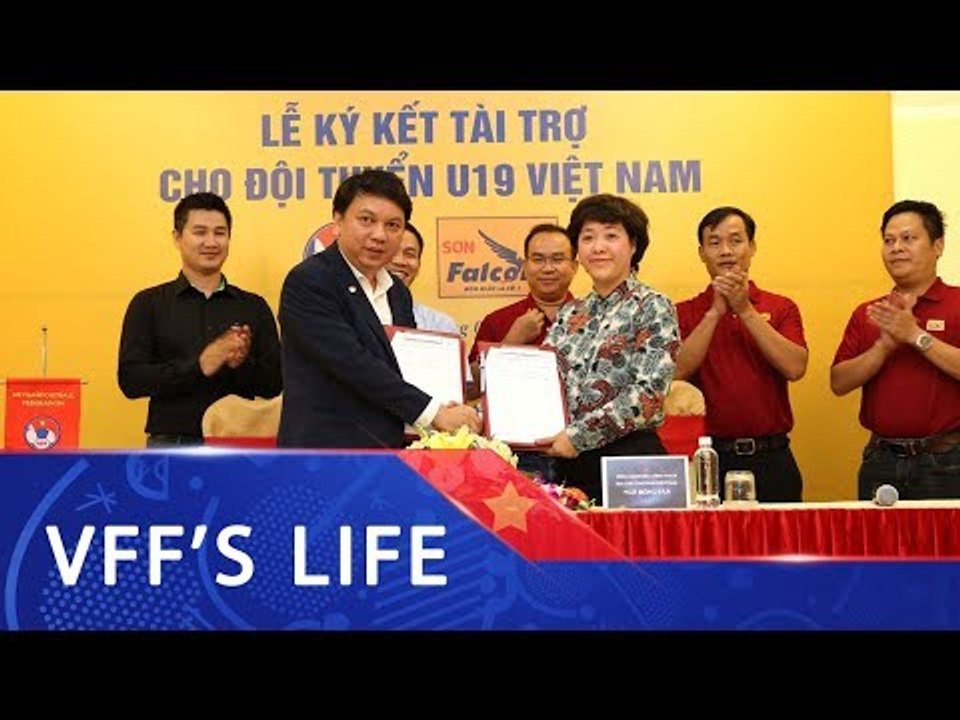 Lễ ký kết và ra mắt nhà tài trợ Đội tuyển U19 Việt Nam | VFF Channel